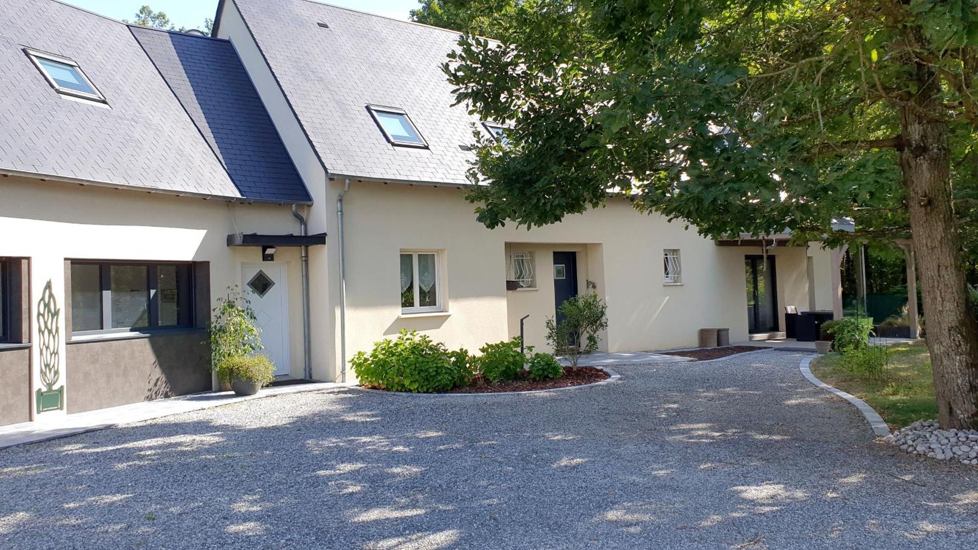 Logis Saponine Chambres D'Hotes Au Calme En Touraine Savonnières Exteriör bild